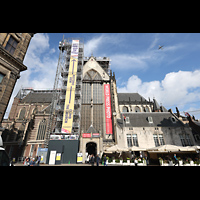 Amsterdam, Nieuwe Kerk, Ansicht von Sden