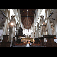 Amsterdam, Nieuwe Kerk, Innenraum in Richtung Chor
