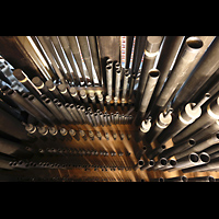 Amsterdam, Nieuwe Kerk, Pfeifen im Hauptwerk, Prinzipale teilweise bis zu 5-fach besetzt