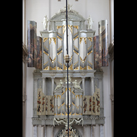 Amsterdam, Westerkerk, Orgel von der Chorempore aus gesehen