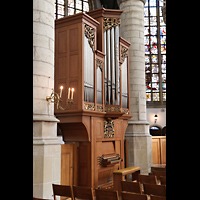 Gouda, Sint Janskerk - Grote Kerk, Chororgel seitlich