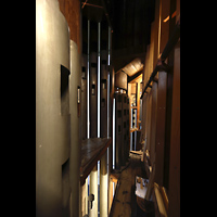 Gouda, Sint Janskerk - Grote Kerk, Gang vor dem Schnwell- (Boven-)werk