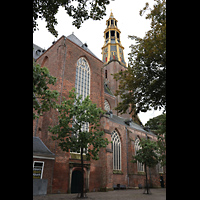 Groningen, Akerk, Ansicht von Norden vom Akerkhof