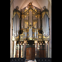 Groningen, Martinikerk, Hauptorgel (beleuchtet)