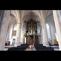 Groningen, Martinikerk, Hautpschiff in Richtung Hauptorgel