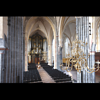 Groningen, Martinikerk, Blick von der Kanzel zur Hauptorgel