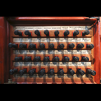 Haarlem, Sint Bavokerk, Rechte Registerstaffel