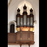 Haarlem, Sint Bavokerk, Kleine Orgel im nrdlichen Chorumgang