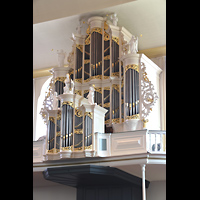 Kampen, Burgwalkerk, Orgel seitlich