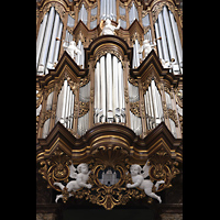 Kampen, Sint Nicolas Bovenkerk, Rckpositiv und Hauptprospekt