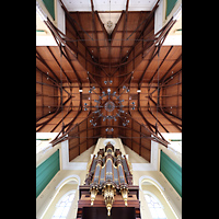 Katwijk aan Zee, Nieuwe Kerk, Orgel und Gewlbe