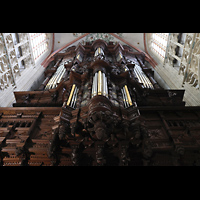 s-Hertogenbosch, Sint Janskathedraal, Orgelempore perpsektivisch