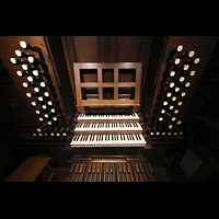 s-Hertogenbosch, Sint Janskathedraal, Spieltisch von oben