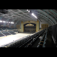 Atlantic City, Boardwalk Hall ('Convention Hall'), Bhne und Orgelkammern seitlich