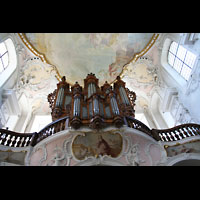 Arlesheim, Dom, Orgel und Deckengewlbe