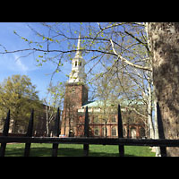 Philadelphia, Christ Church, Auenansicht mit Turm