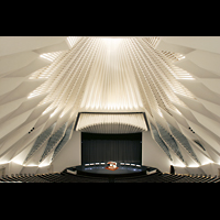 Santa Cruz de Tenerife (Teneriffa), Auditorio de Tenerife, Innenraum mit Orgel und mobilem Spieltisch